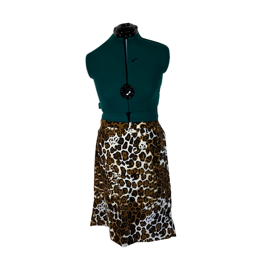 Vintage Leopard Print 2-Piece Set