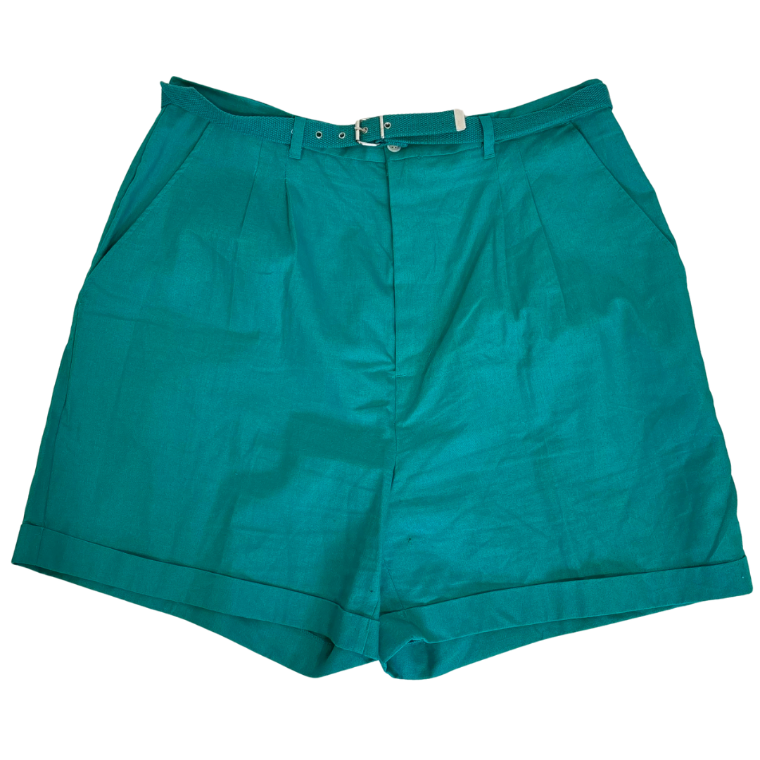 Vintage Teal Shorts