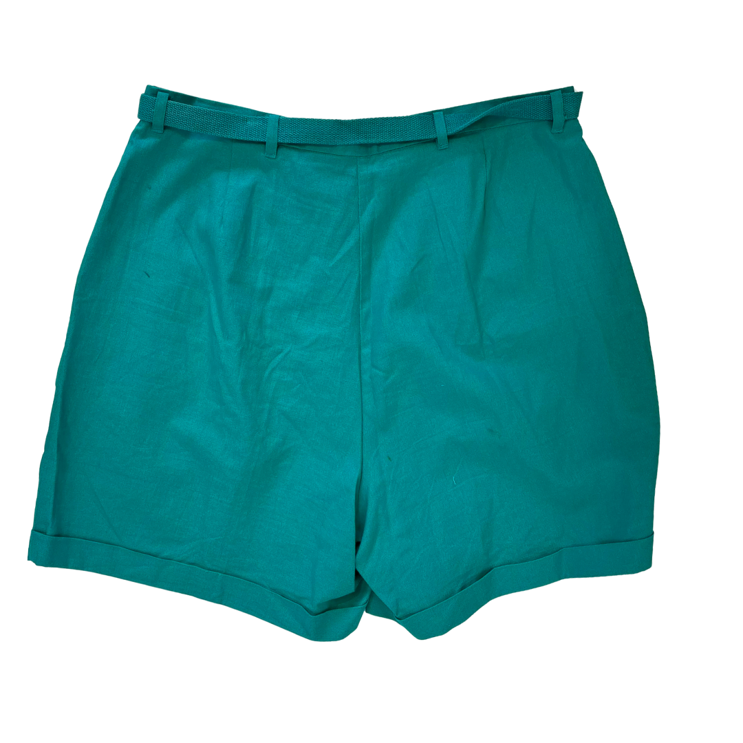 Vintage Teal Shorts