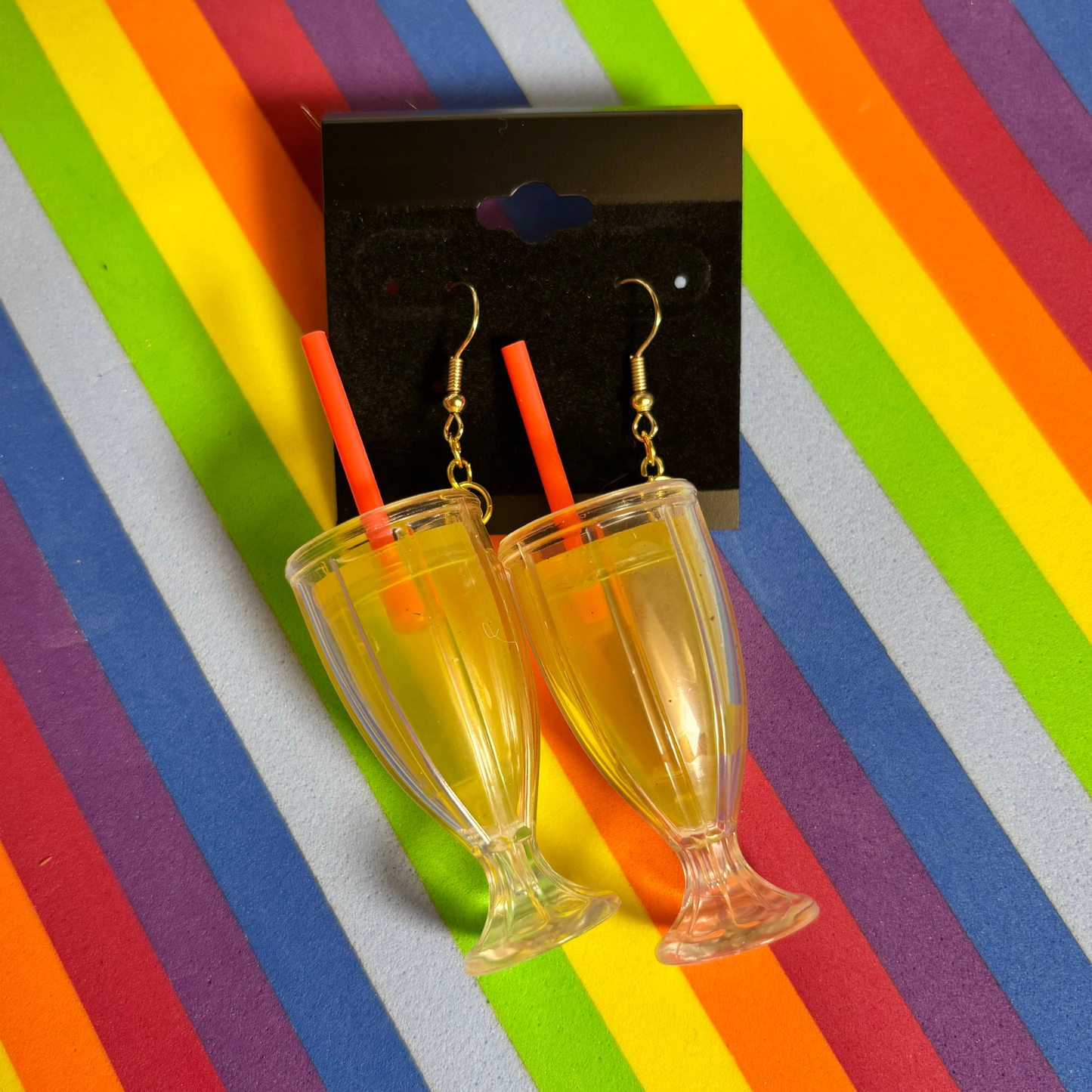 Glass of Lemonade Earrings