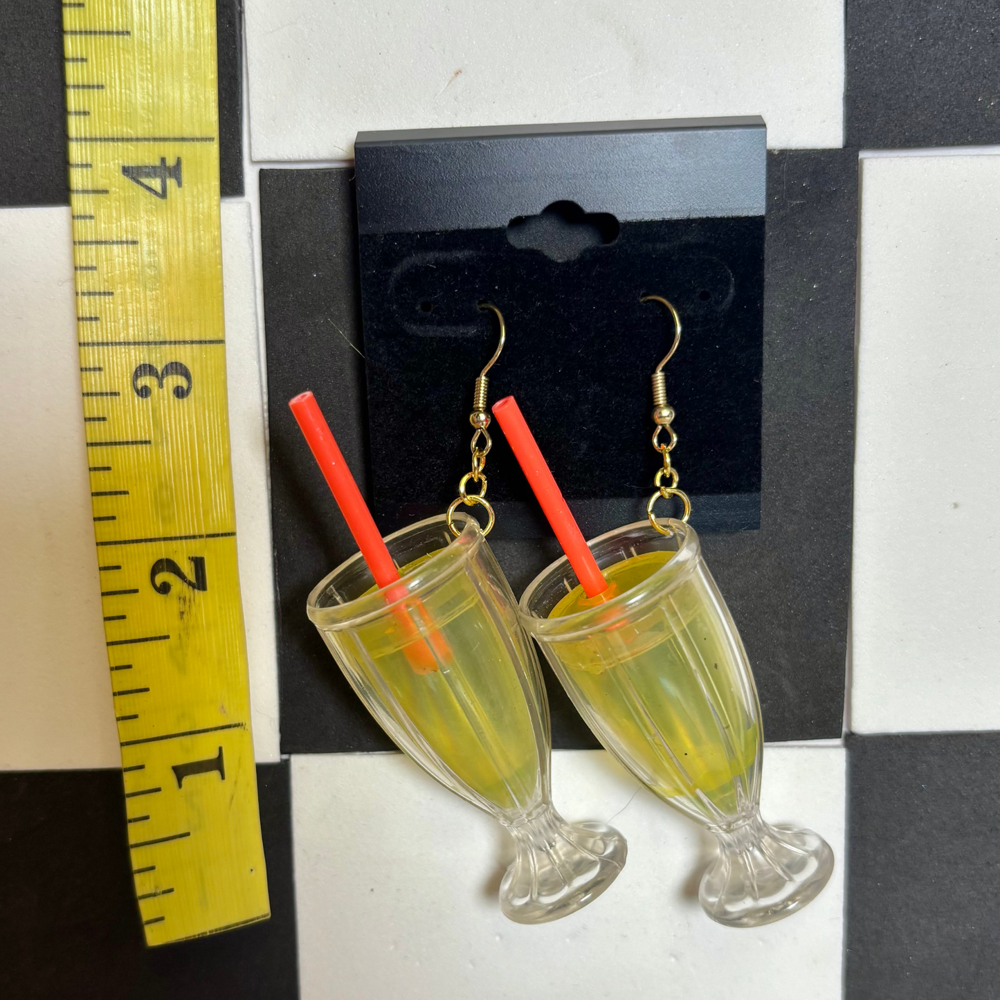 Glass of Lemonade Earrings