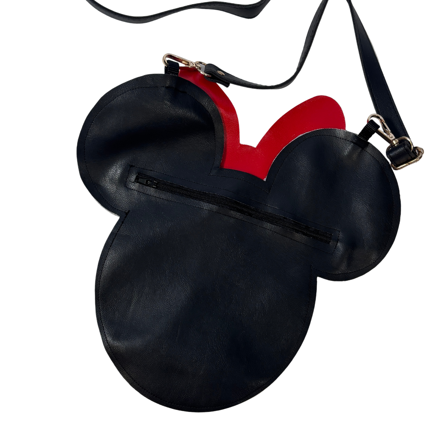 Disney Minnie Mouse Faux Leather Lightweight Crossbody Bag