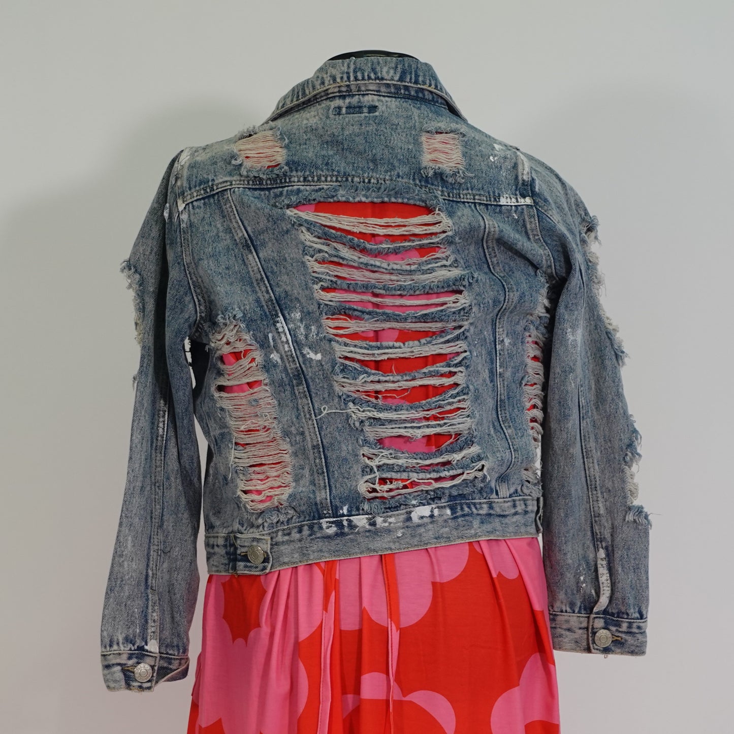 Destructed Denim Jacket