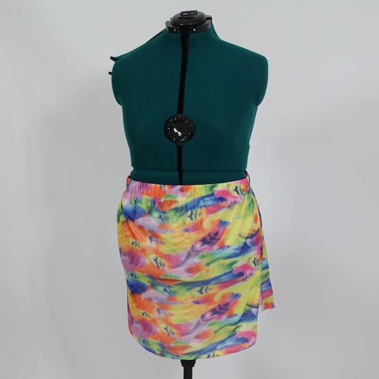 Rainbow Mesh Skirt
