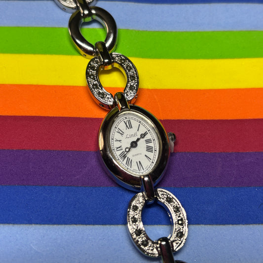 Vintage Silver Linél Watch