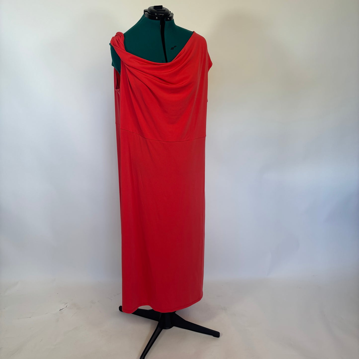 The Occasion by Old Navy Orange Off the Shoulder Dress NWT