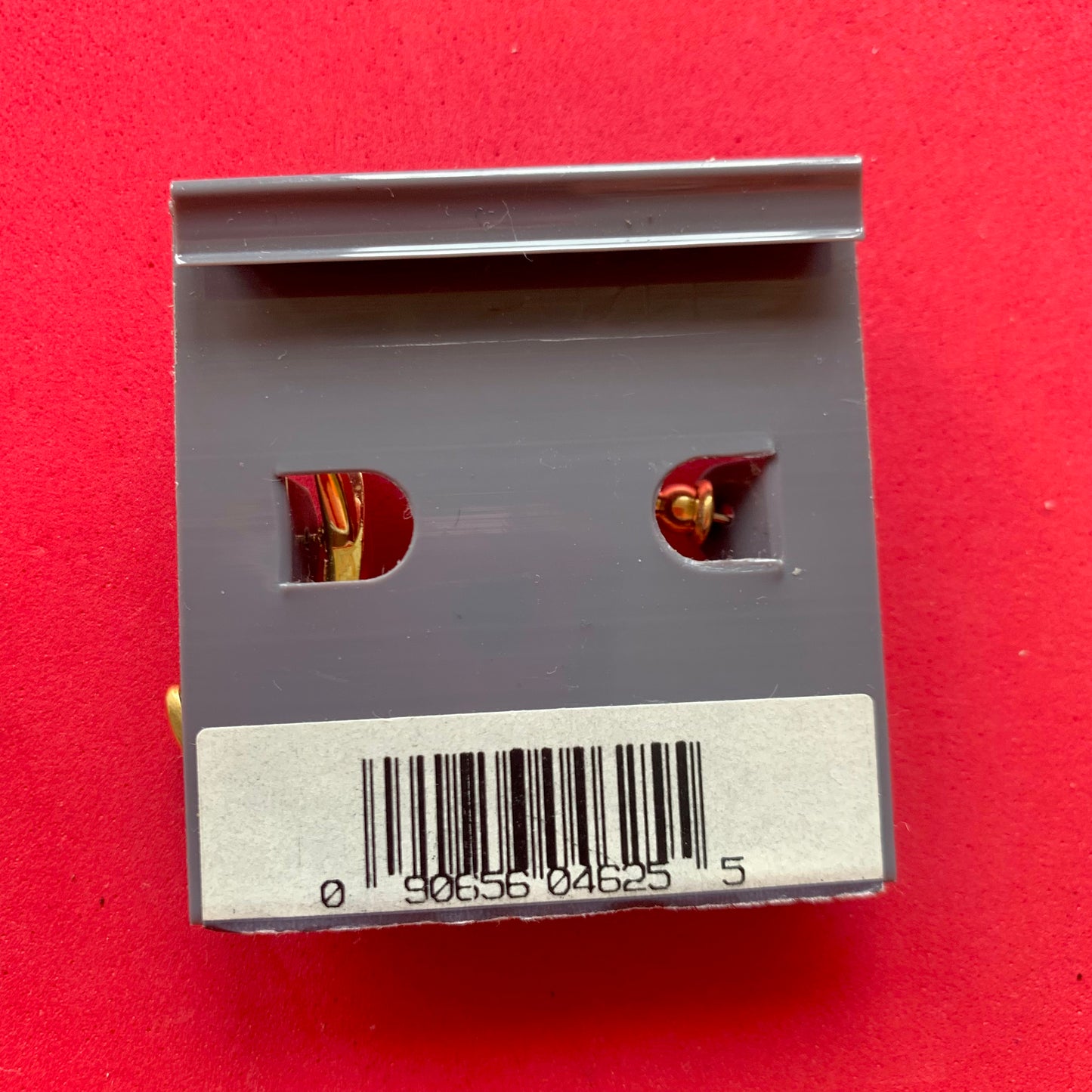 Vintage Deadstock Trifari Red and Gold Ribbon Earrings