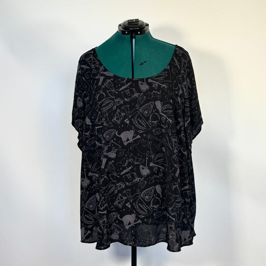 Torrid Spooky Print Pocket Tee
