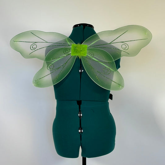 Green Fairy Wings