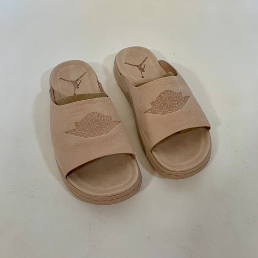 New in Box Sz 9 Women's Nike Jordan Modero 1 Particle Beige Slides