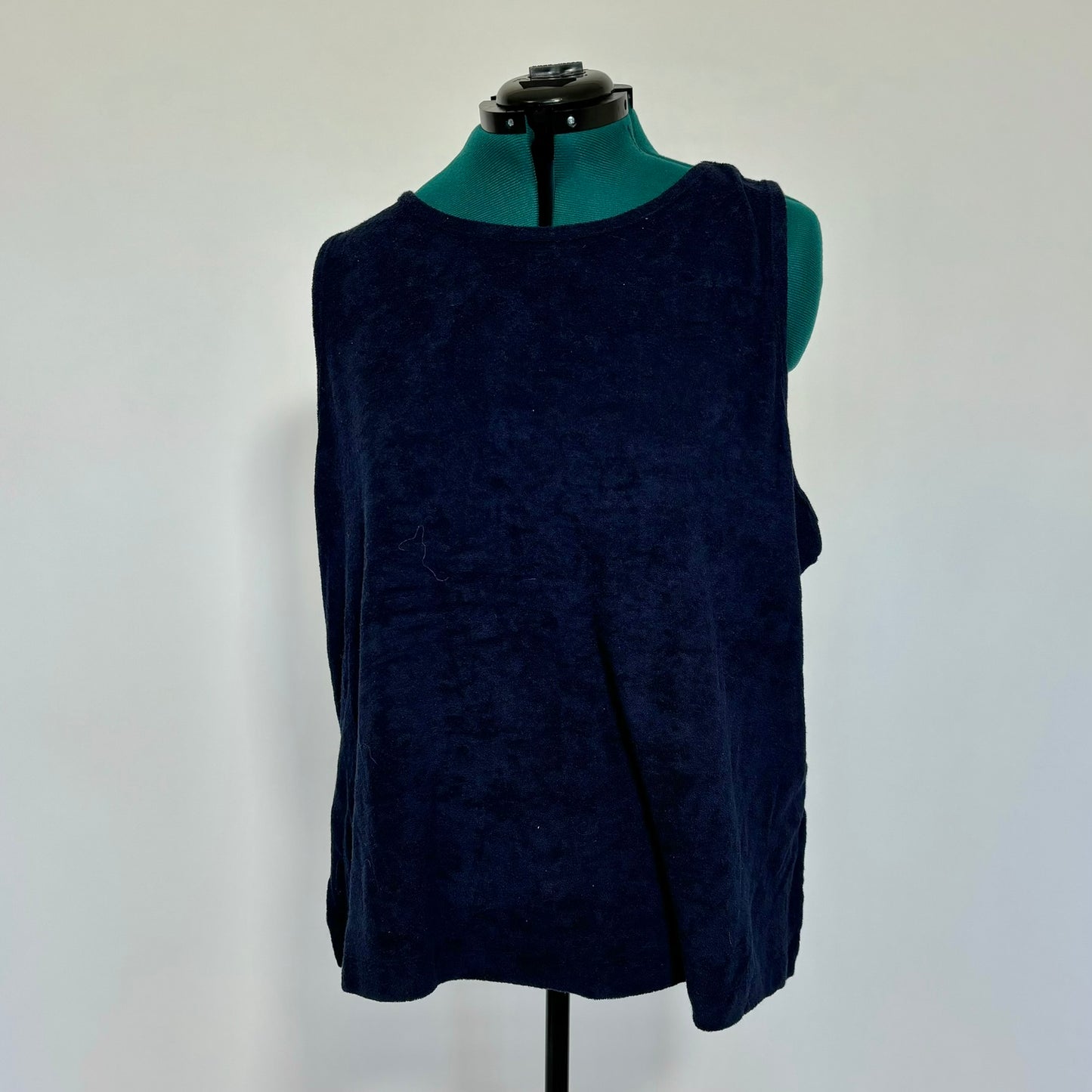 Navy Terrycloth Tank NWT