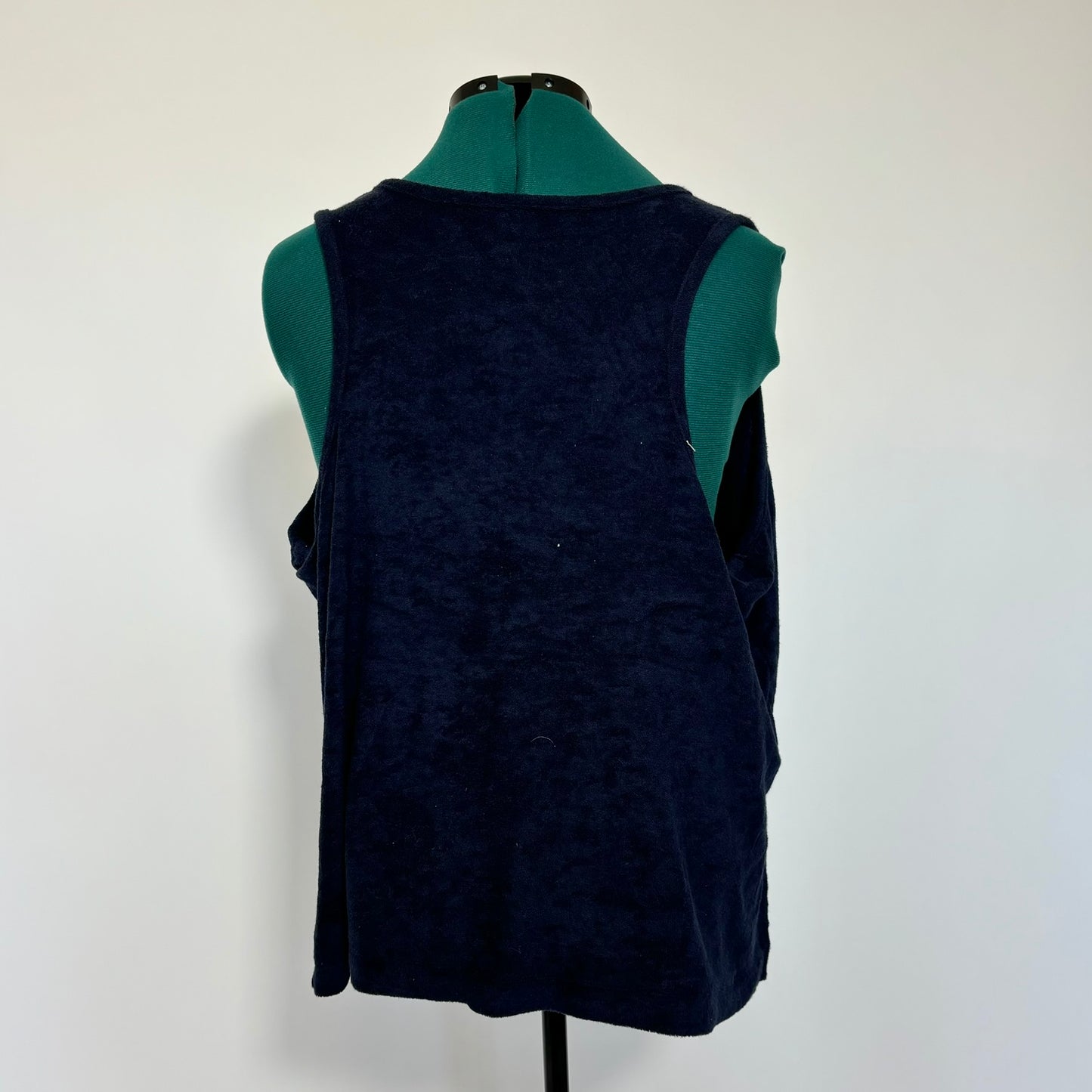 Navy Terrycloth Tank NWT