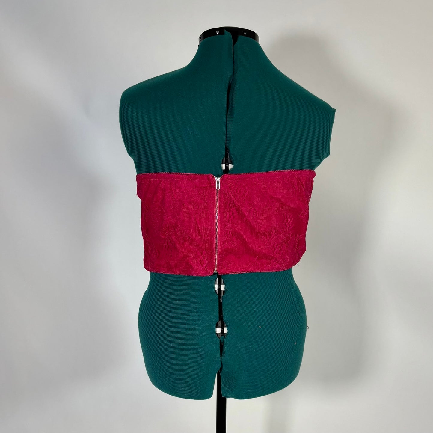 Pretty Little Think Hot Pink Bustier Style Tube Top NWT