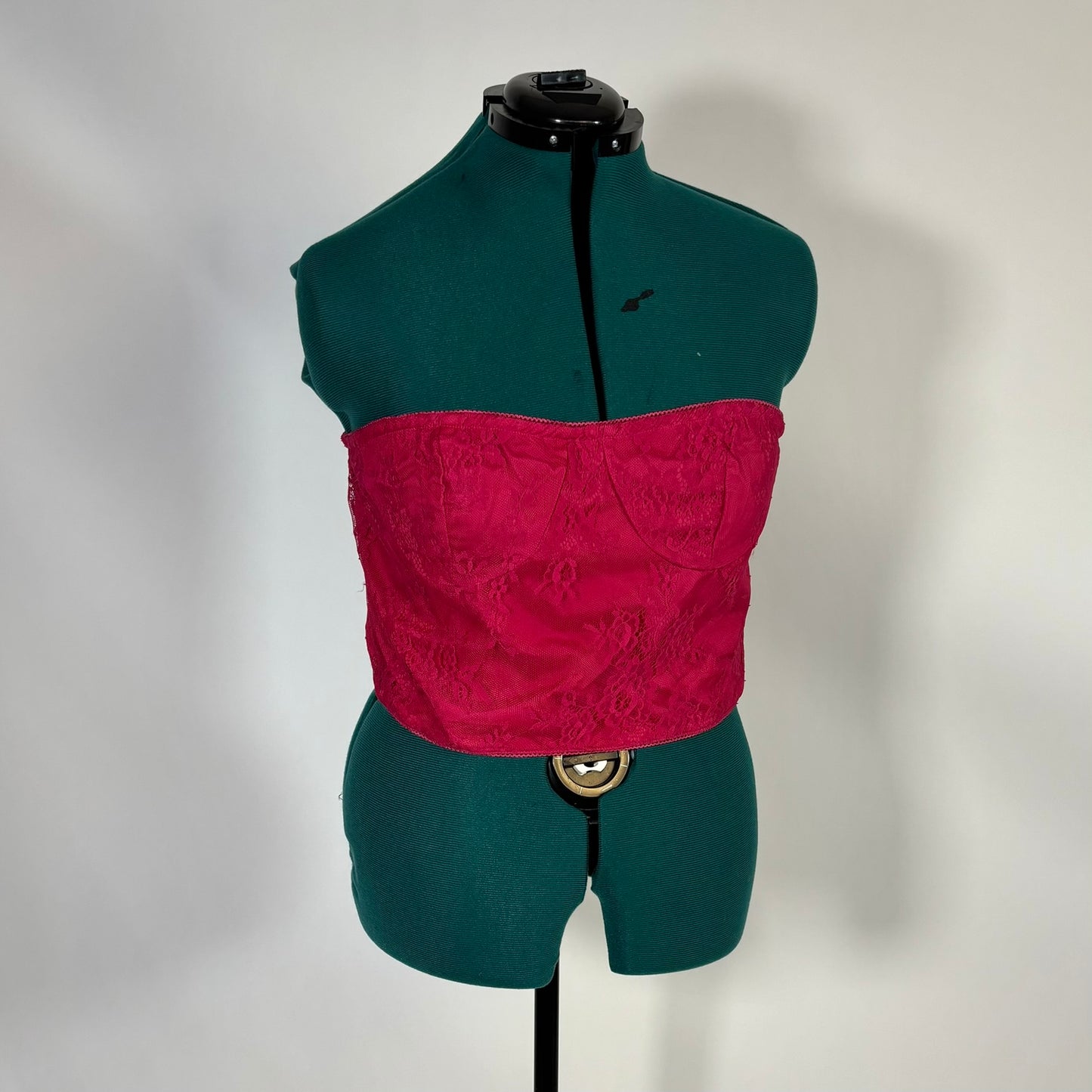 Pretty Little Think Hot Pink Bustier Style Tube Top NWT