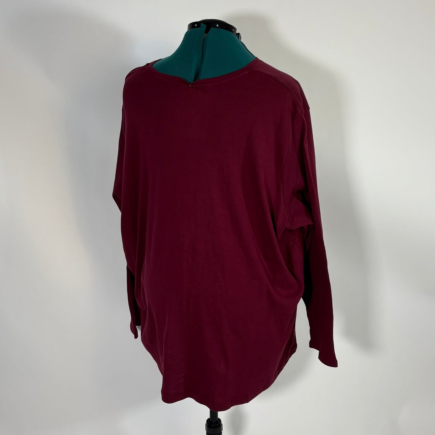 Maroon Long Sleeve Tee