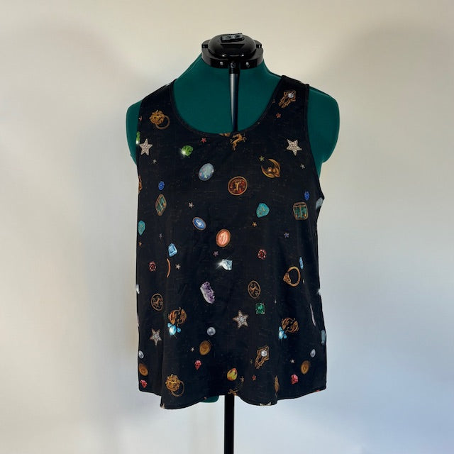 Fabletics Zodiac and Gemstone Print Pajama Tank Top