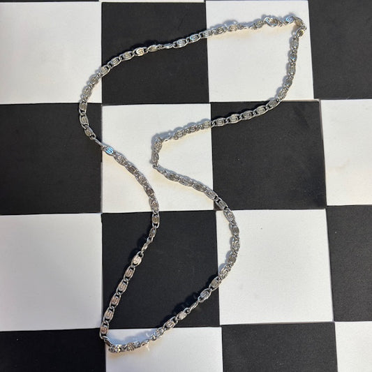 Vintage Avon Silver S-Chain Necklace