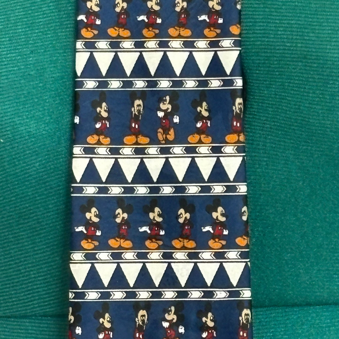 Vintage Disney Navy Mickey Mouse Tie