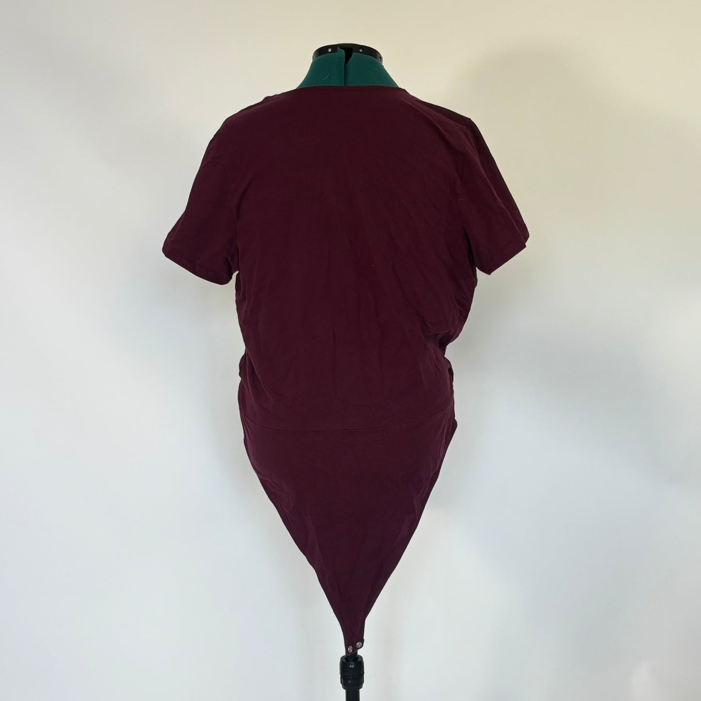Torrid Burgundy Surplice Neckline Bodysuit