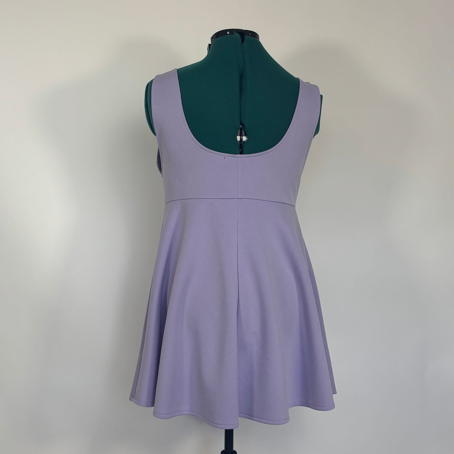 Pale Purple Overskirt with Button Details