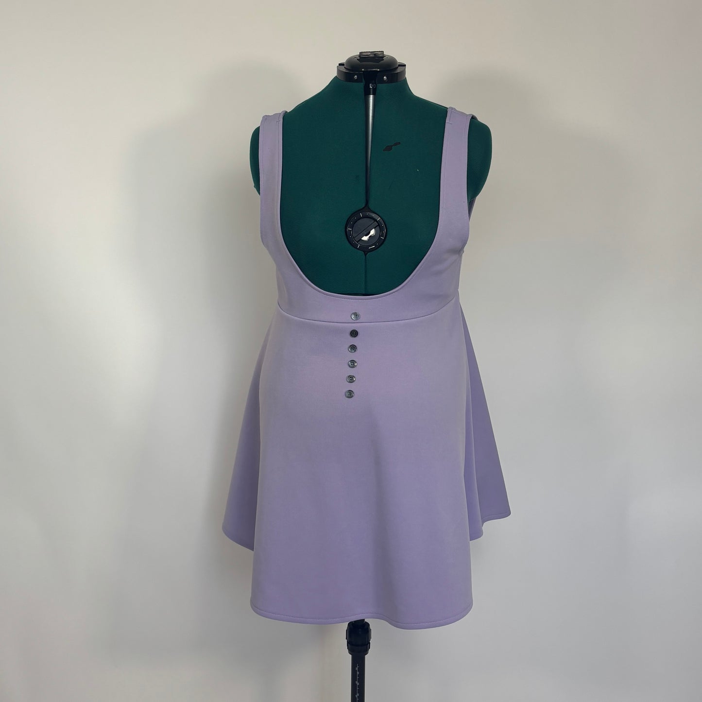 Pale Purple Overskirt with Button Details