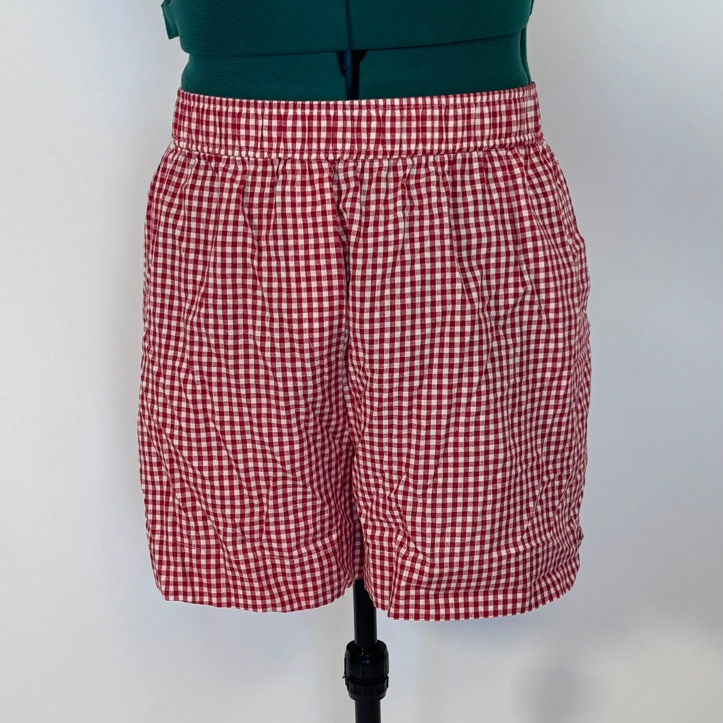 Shiny by Nature Red Gingham Boxer Shorts