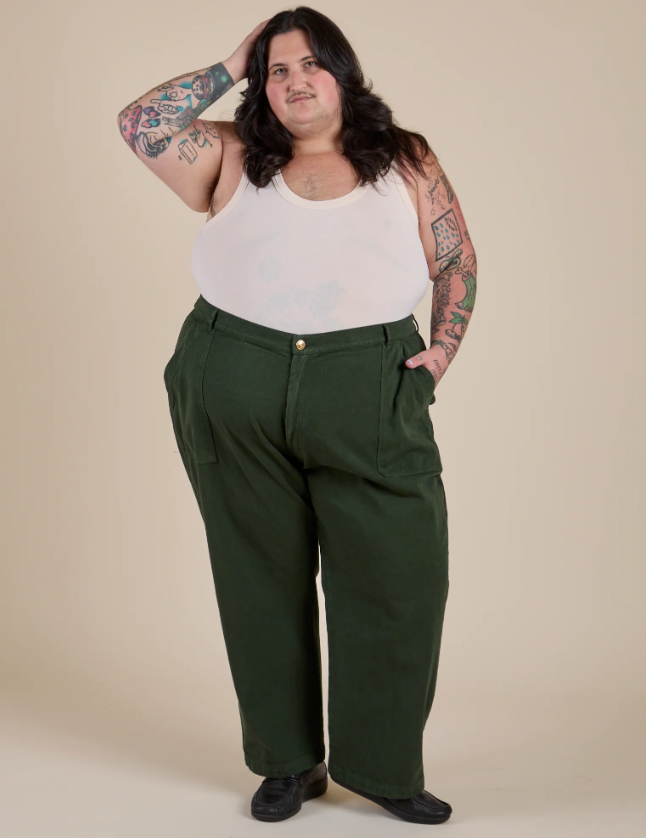 Big Bud Press Red Denim Trousers
