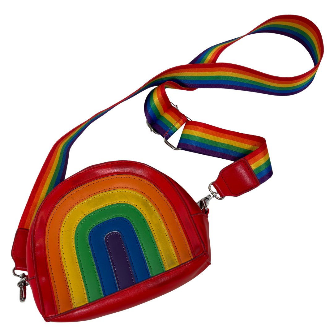 Tipsy Elves Rainbow Crossbody Bag