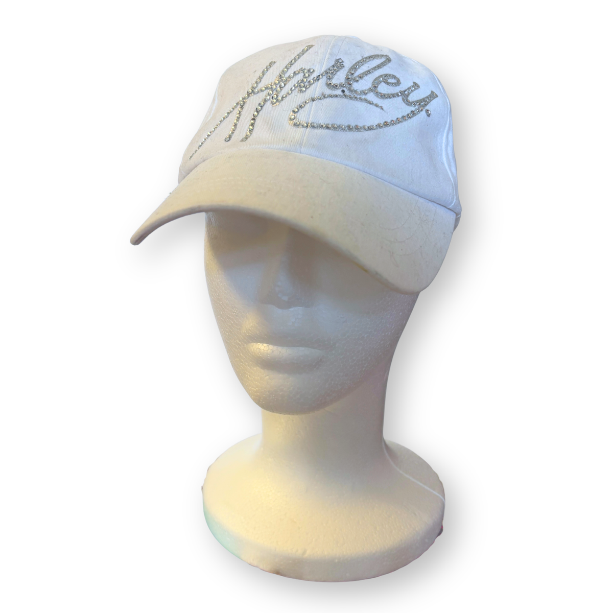 Vintage Y2K Rhinestone Harley Davidson Hat