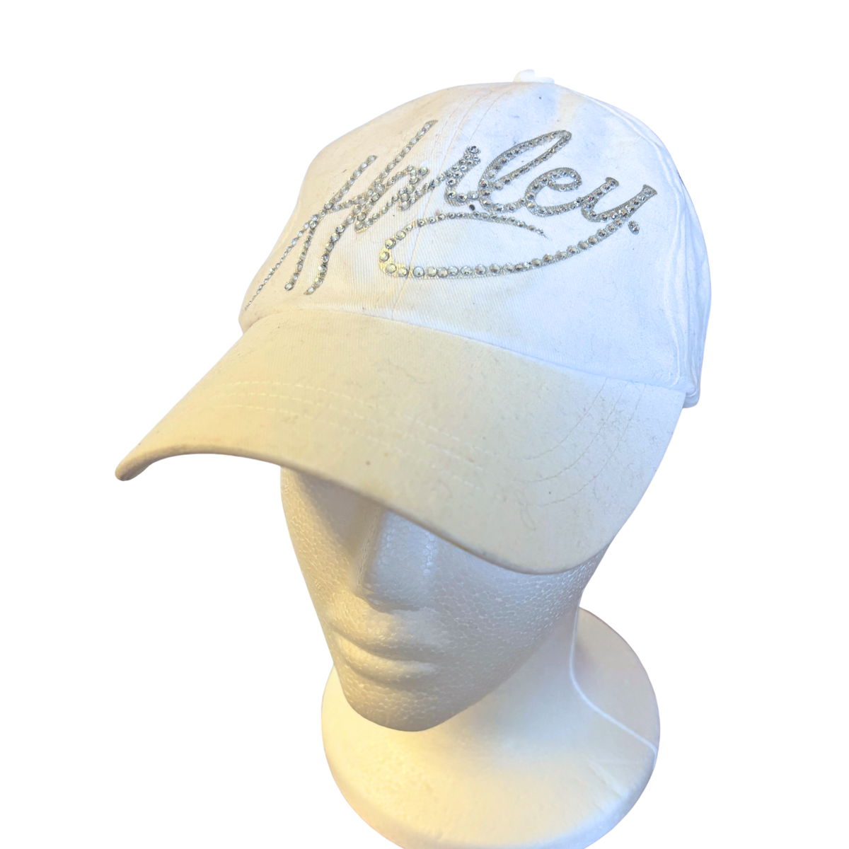 Vintage Y2K Rhinestone Harley Davidson Hat