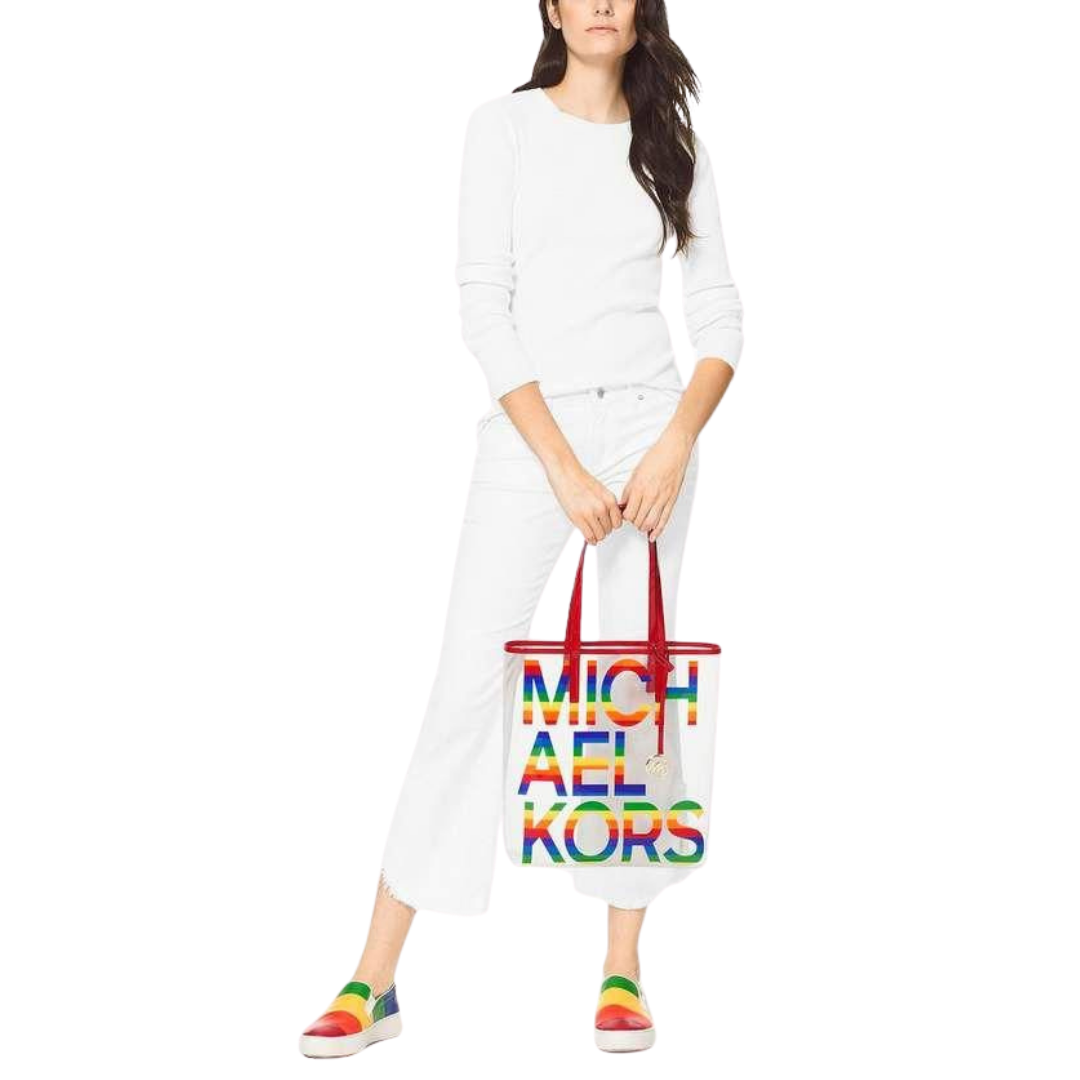 Michael Kors Pride Clear PVC Tote Bag