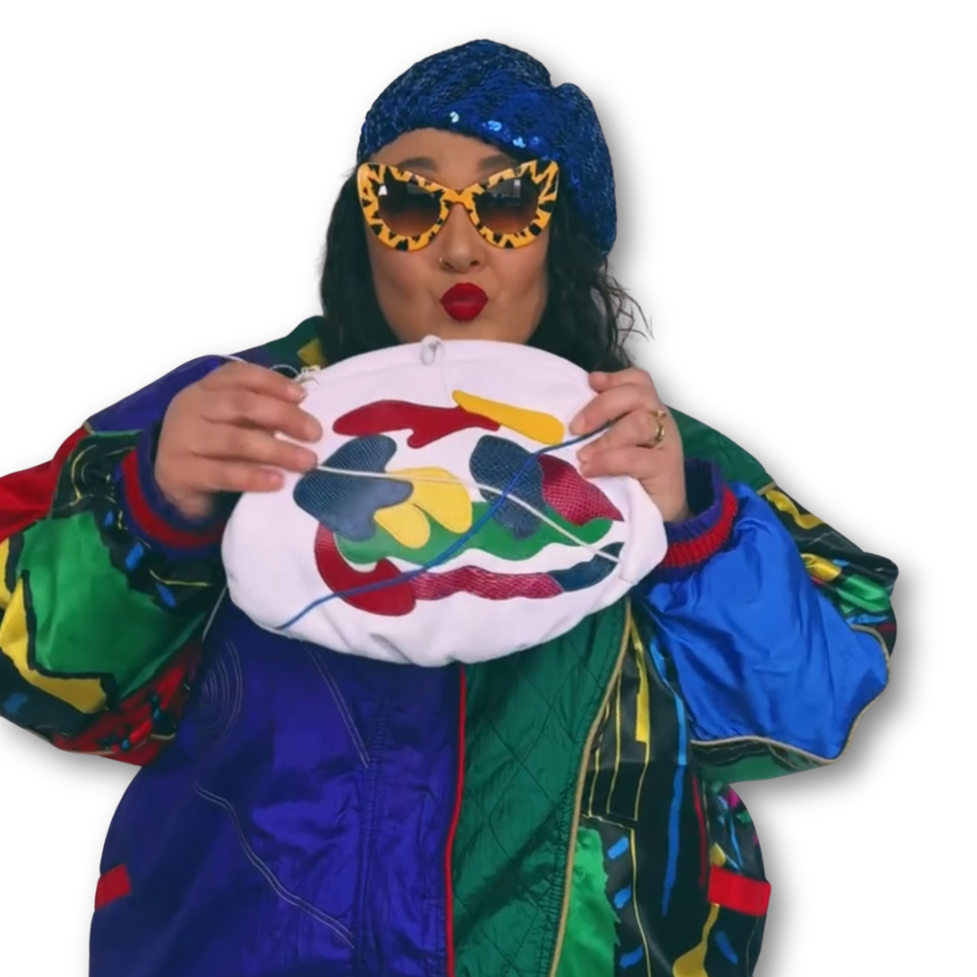 Vintage Blue Seqiun Beret