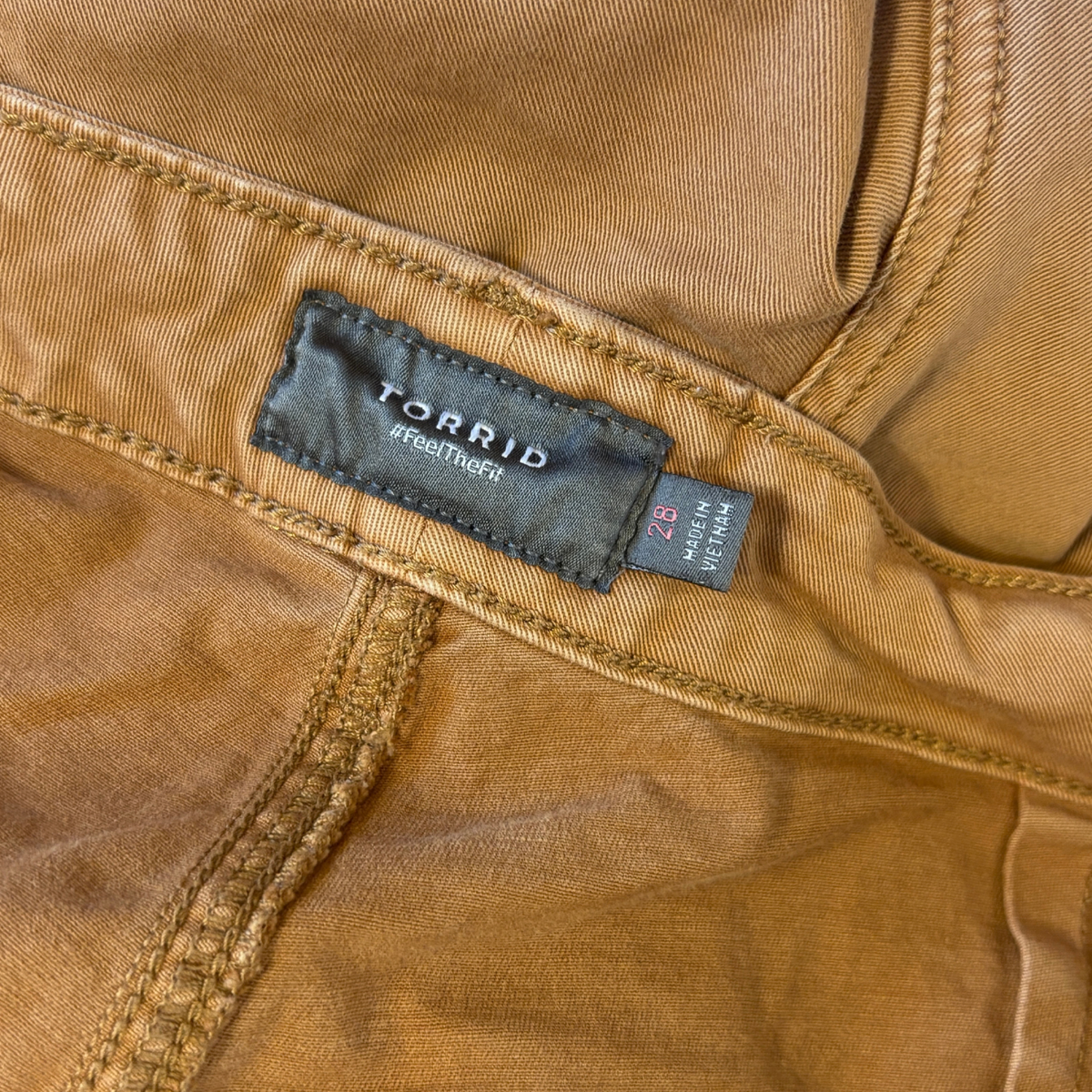 Torrid Brown Ankle Length Pants