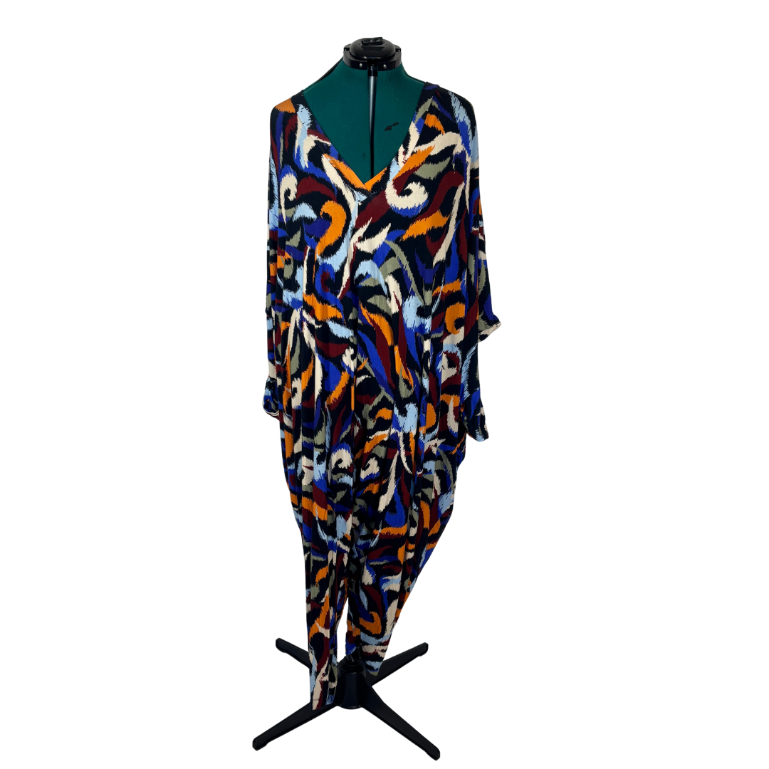 Biddell Abstract Print Playsuit