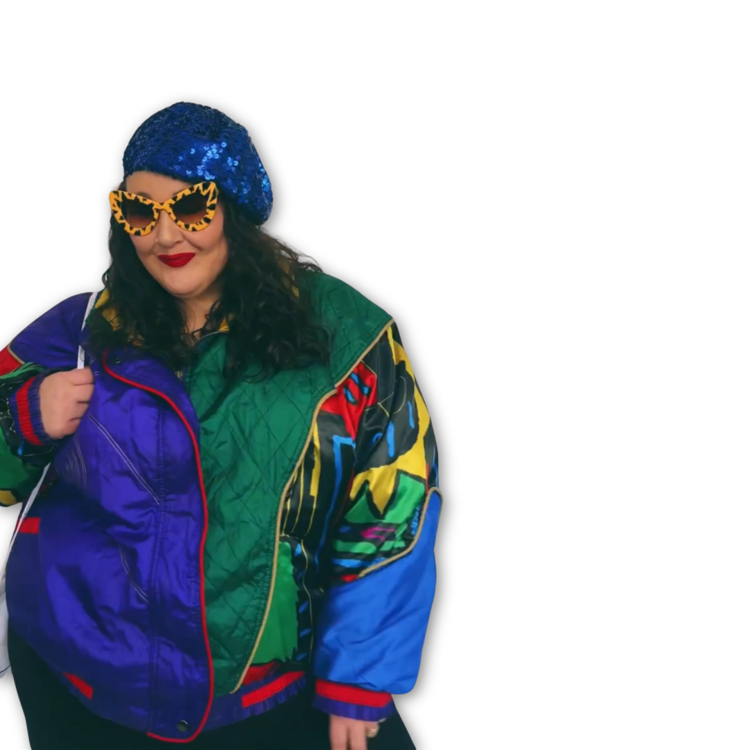 Vintage Blue Seqiun Beret