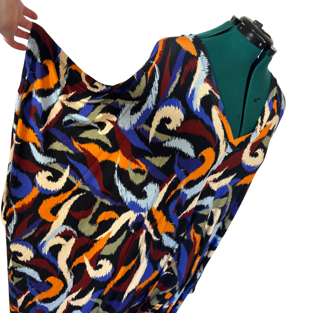 Biddell Abstract Print Playsuit