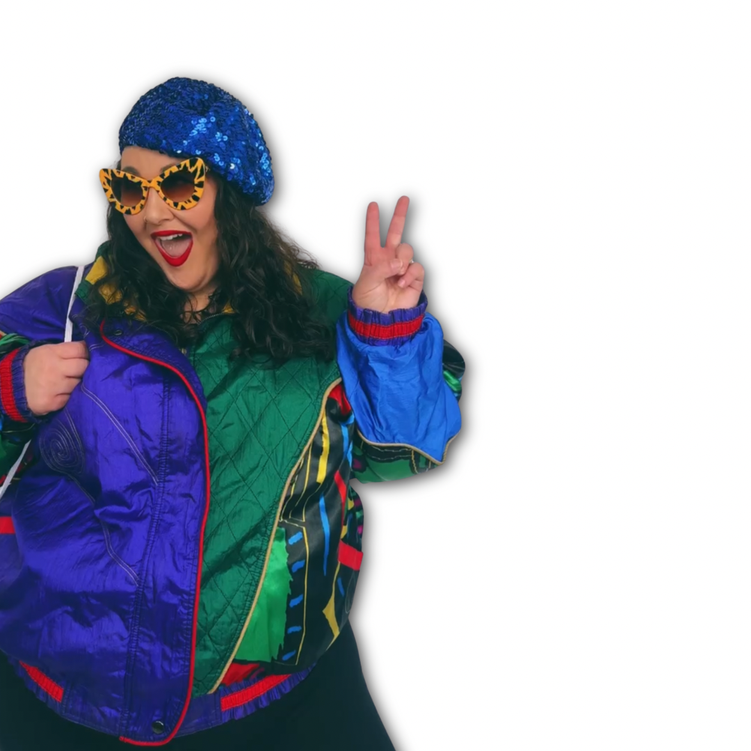 Vintage Blue Seqiun Beret