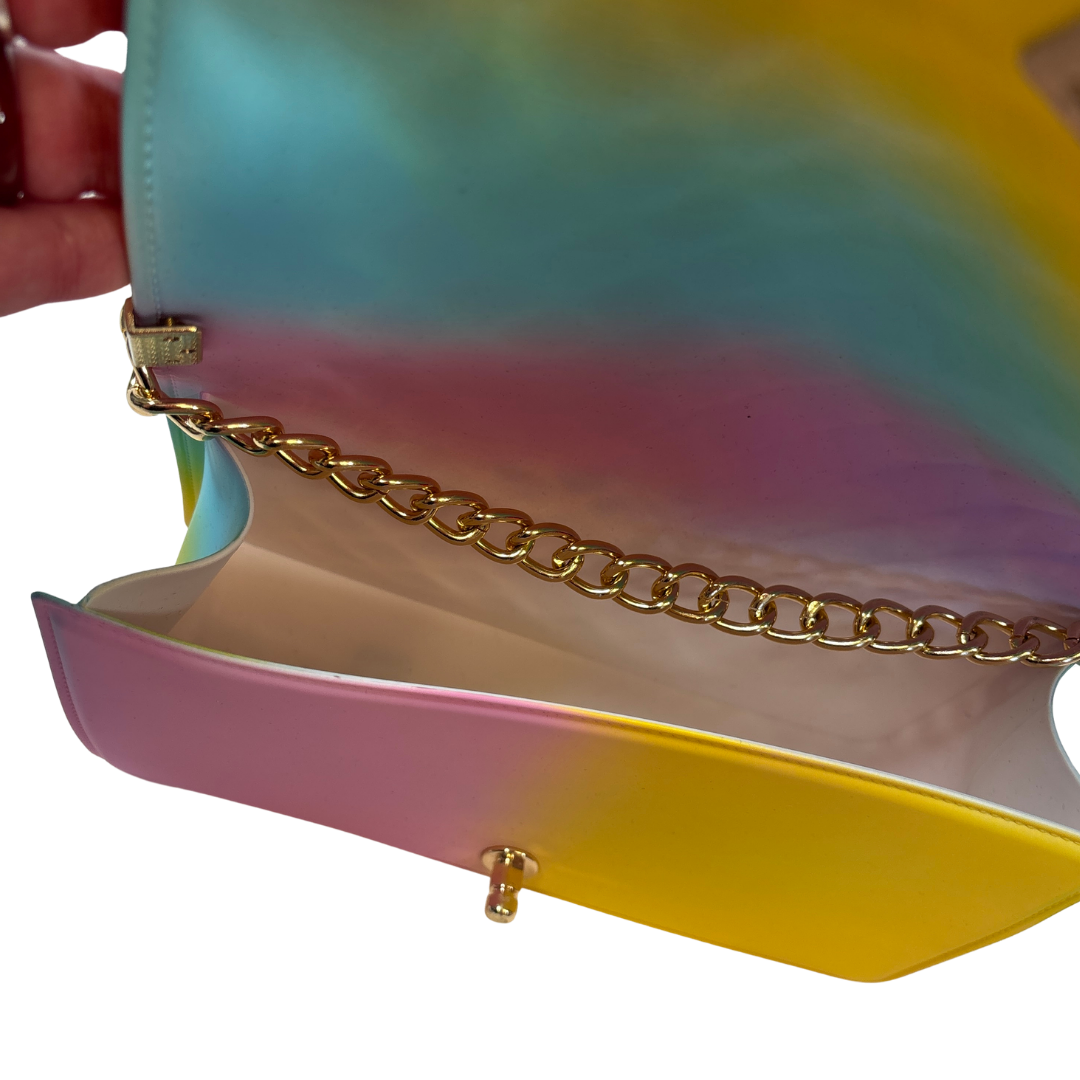 Quilted Rainbow Ombre Jelly Bag