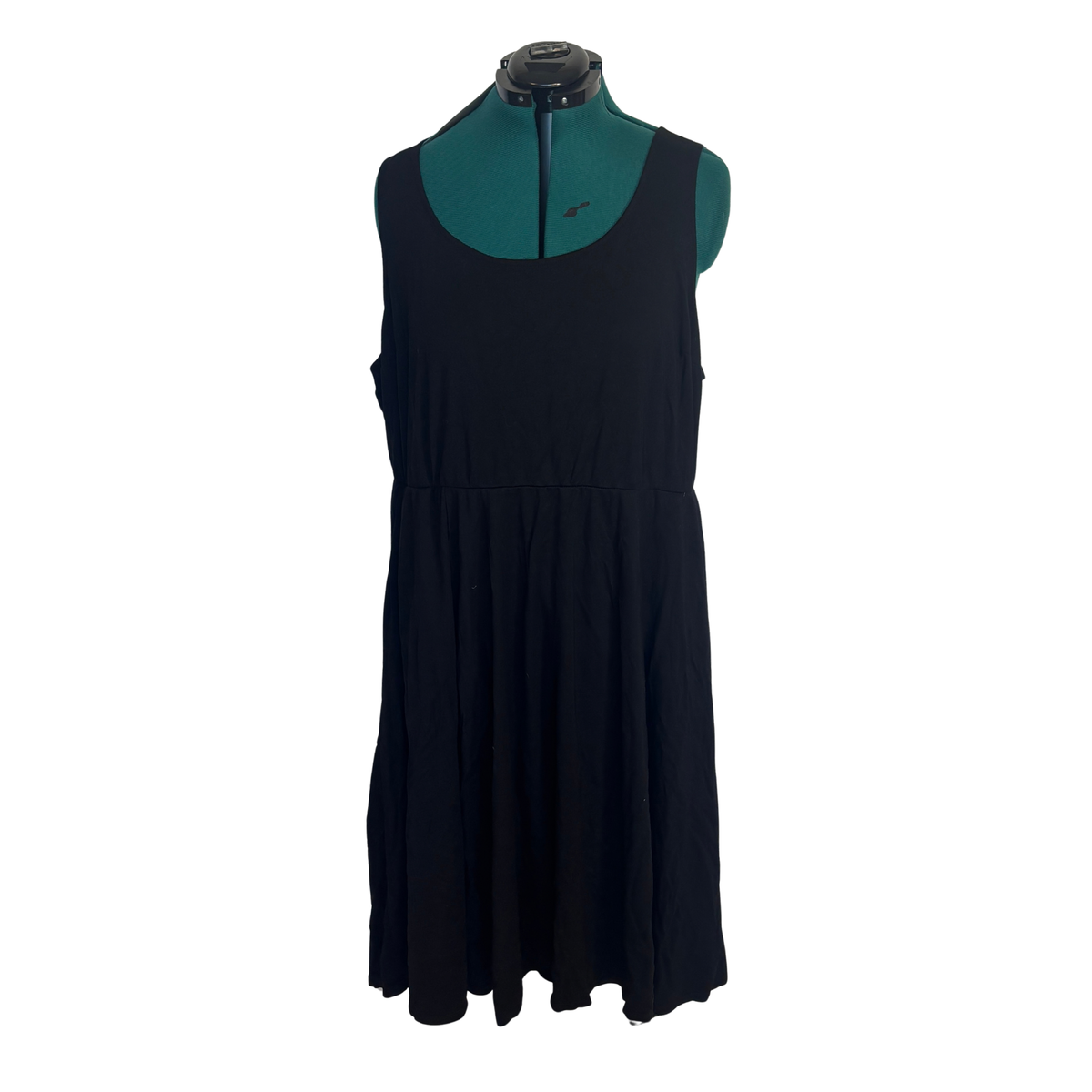 Torrid Black Sleeveless A-Line Midi Dress