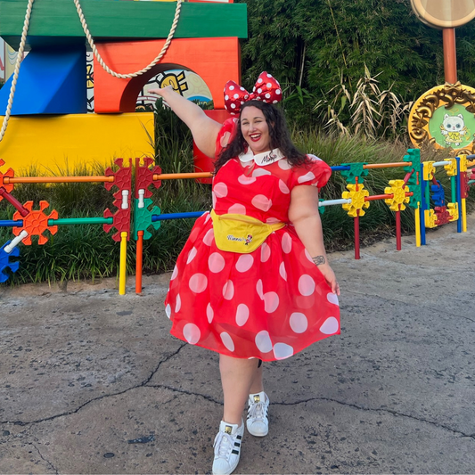 Disney Red Polka Dot Minnie Mouse Dress