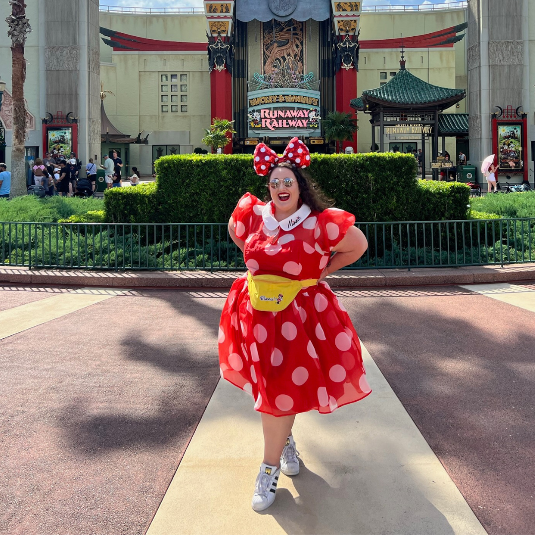 Disney Red Polka Dot Minnie Mouse Dress