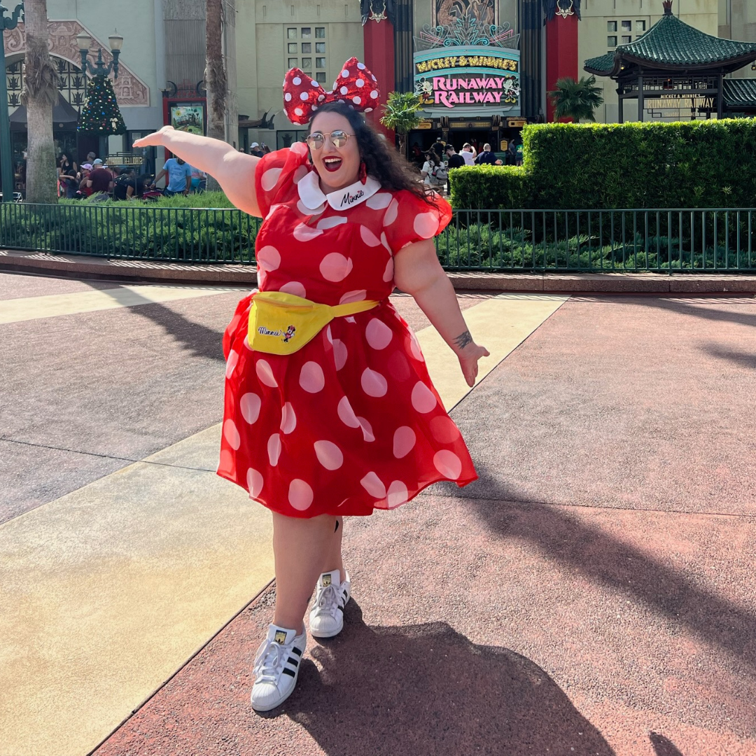 Disney Red Polka Dot Minnie Mouse Dress