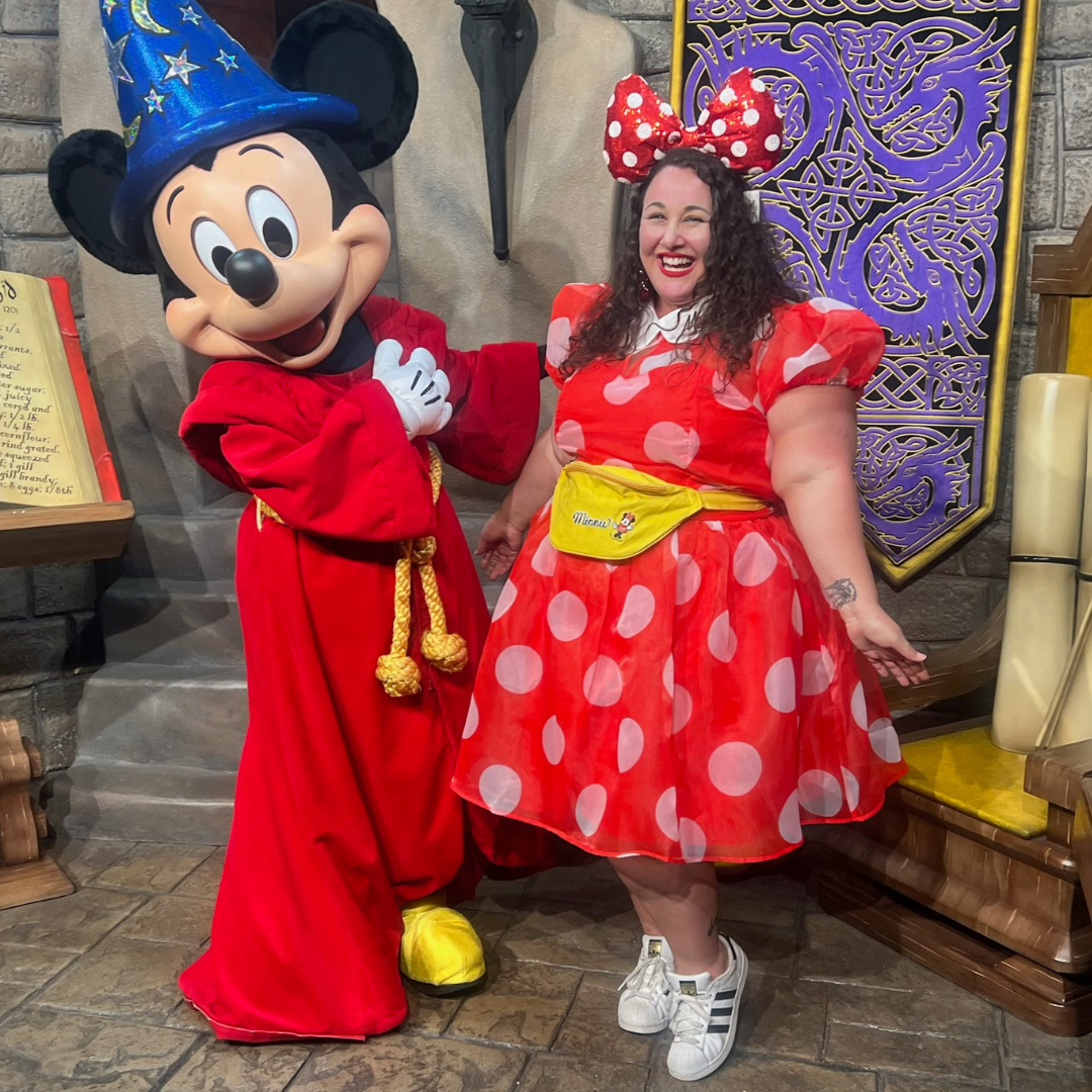 Disney Red Polka Dot Minnie Mouse Dress
