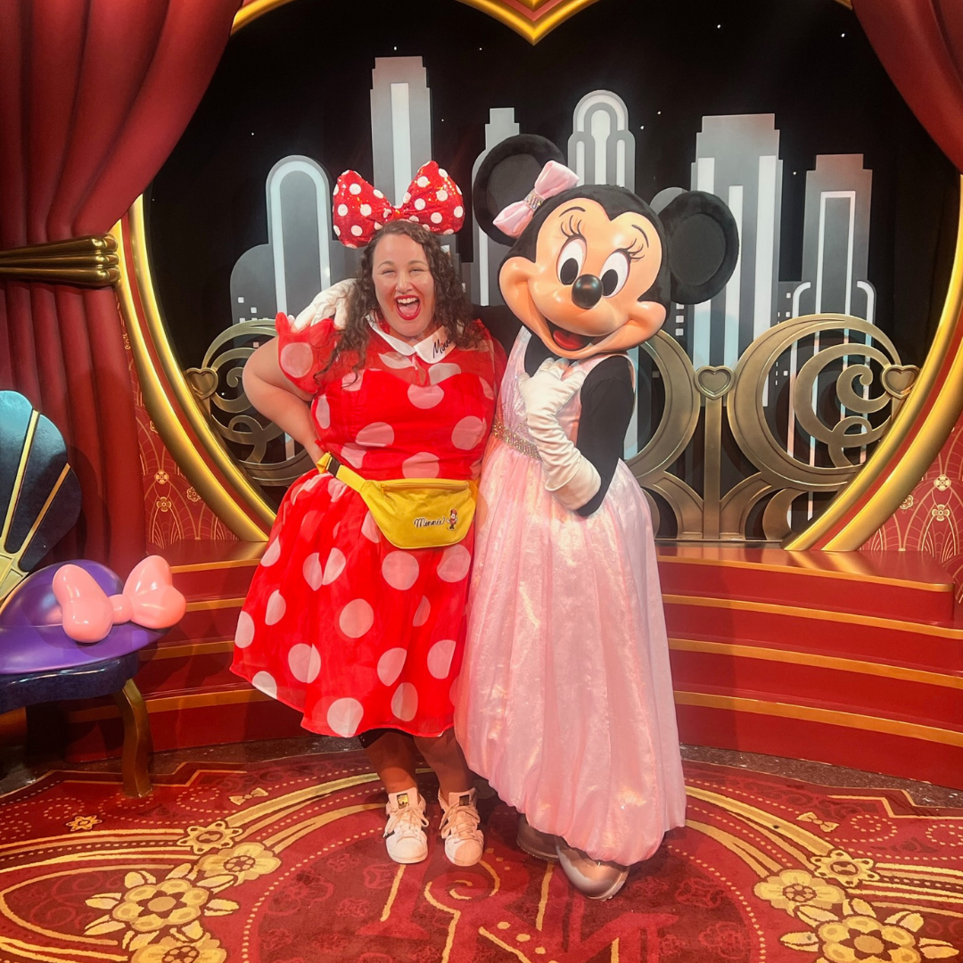 Disney Red Polka Dot Minnie Mouse Dress