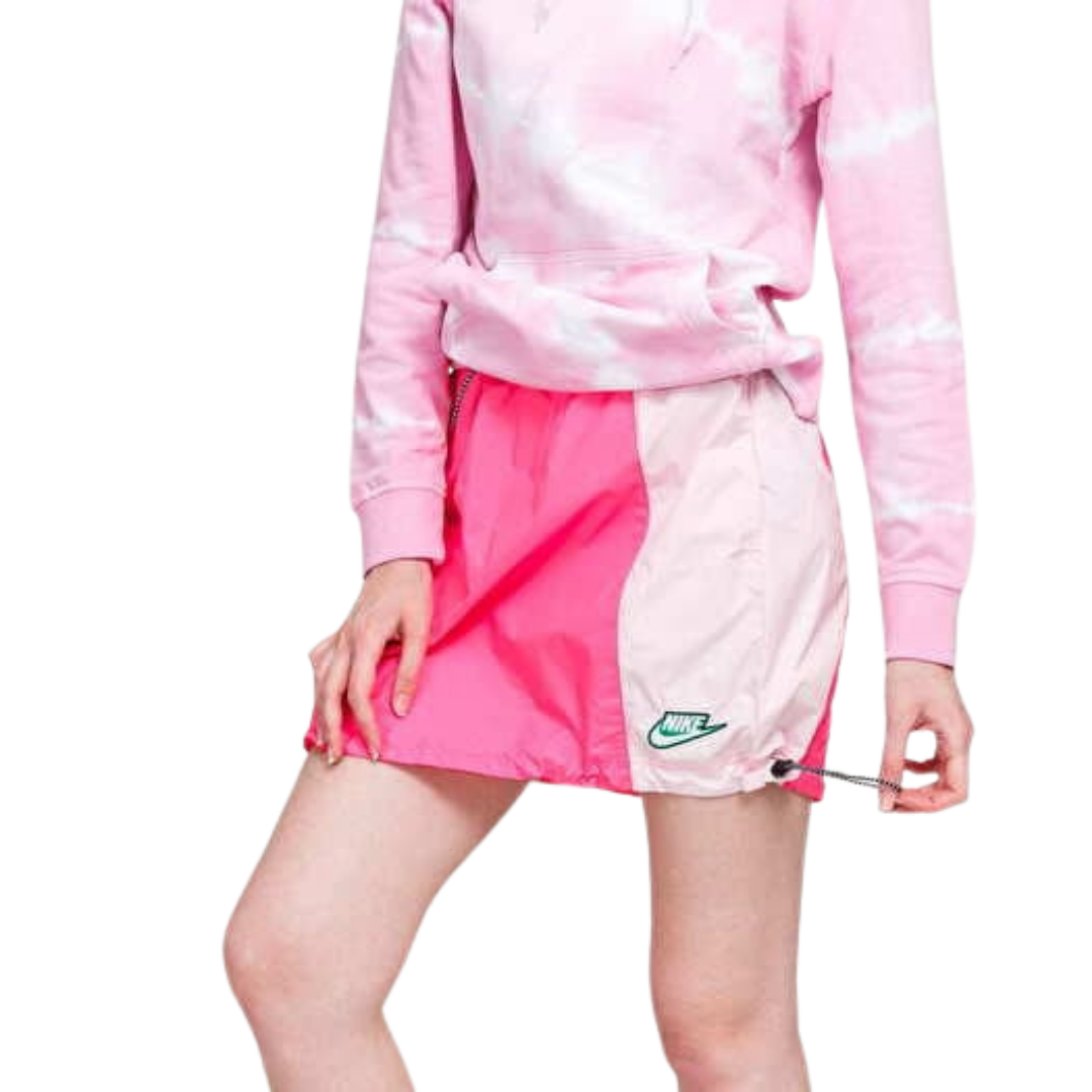Nike Pink Colorblock Athletic Skirt