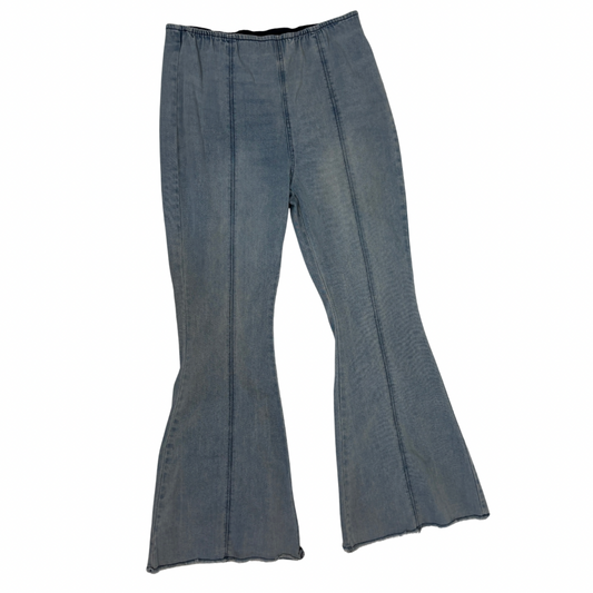 Vintage Inspired Light Wash Flare Jeggings