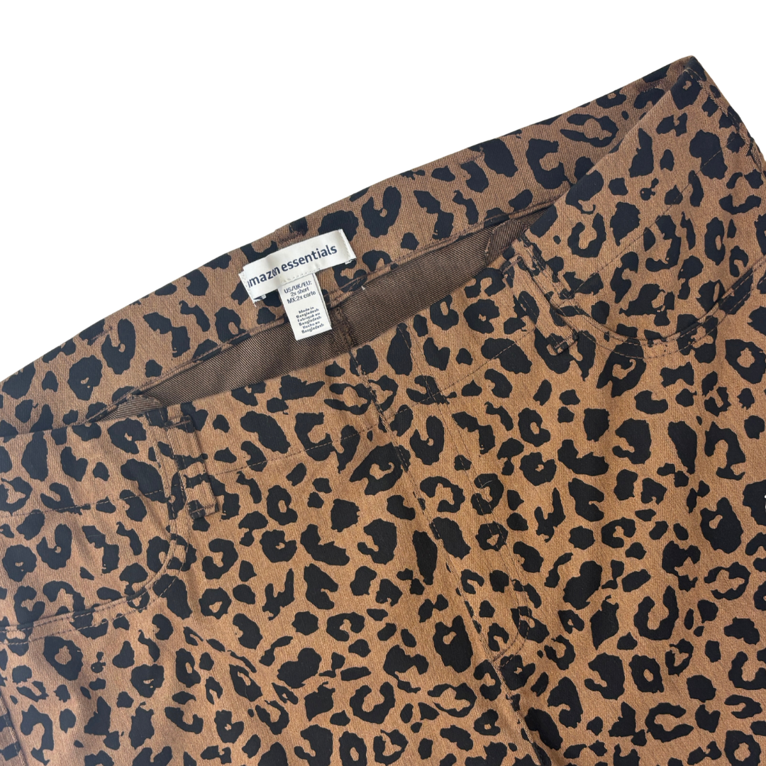 Leopard Print Skinny Jeggings