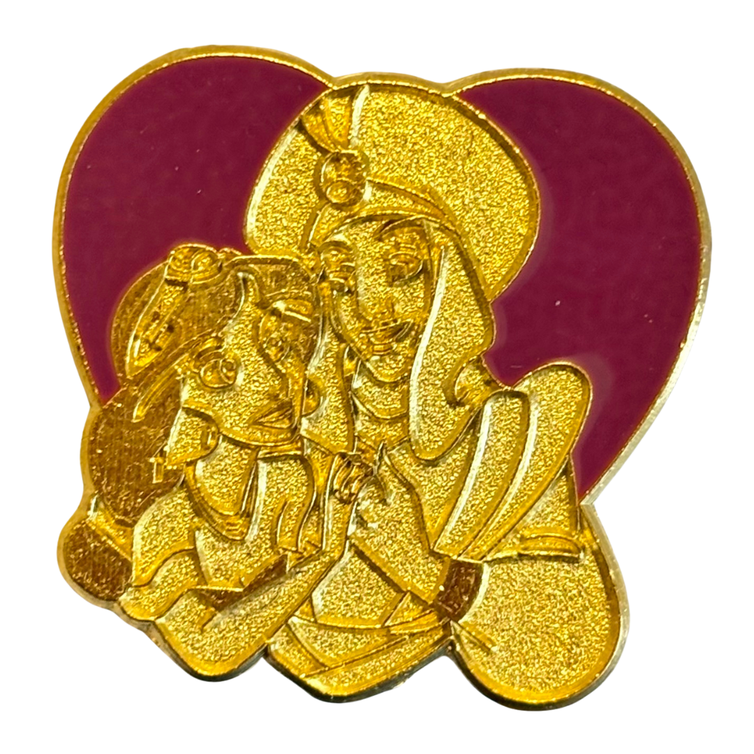 Disney Aladdin Gold Enamel Pin