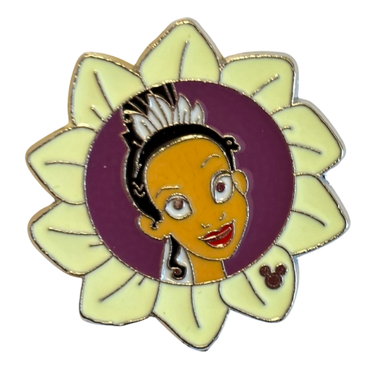 Disney Tiana Flower Enamel Pin