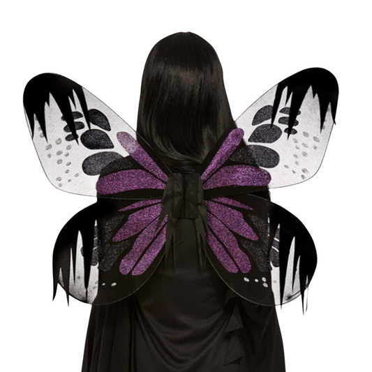 Dark Purple/ Black Moth Wings NWT